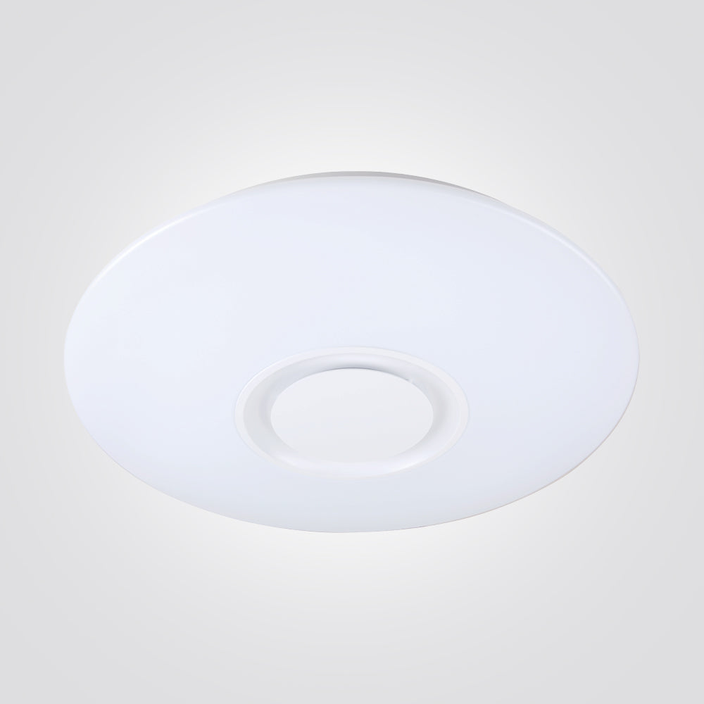 צמוד תקרה סירקל לד CCT+ שלט Φ40|Φ50|Φ80| בלוטוס| לבן