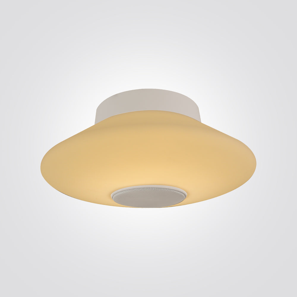 צמוד תקרה גיל לד CCT+ שלט Φ36| בלוטוס| לבן