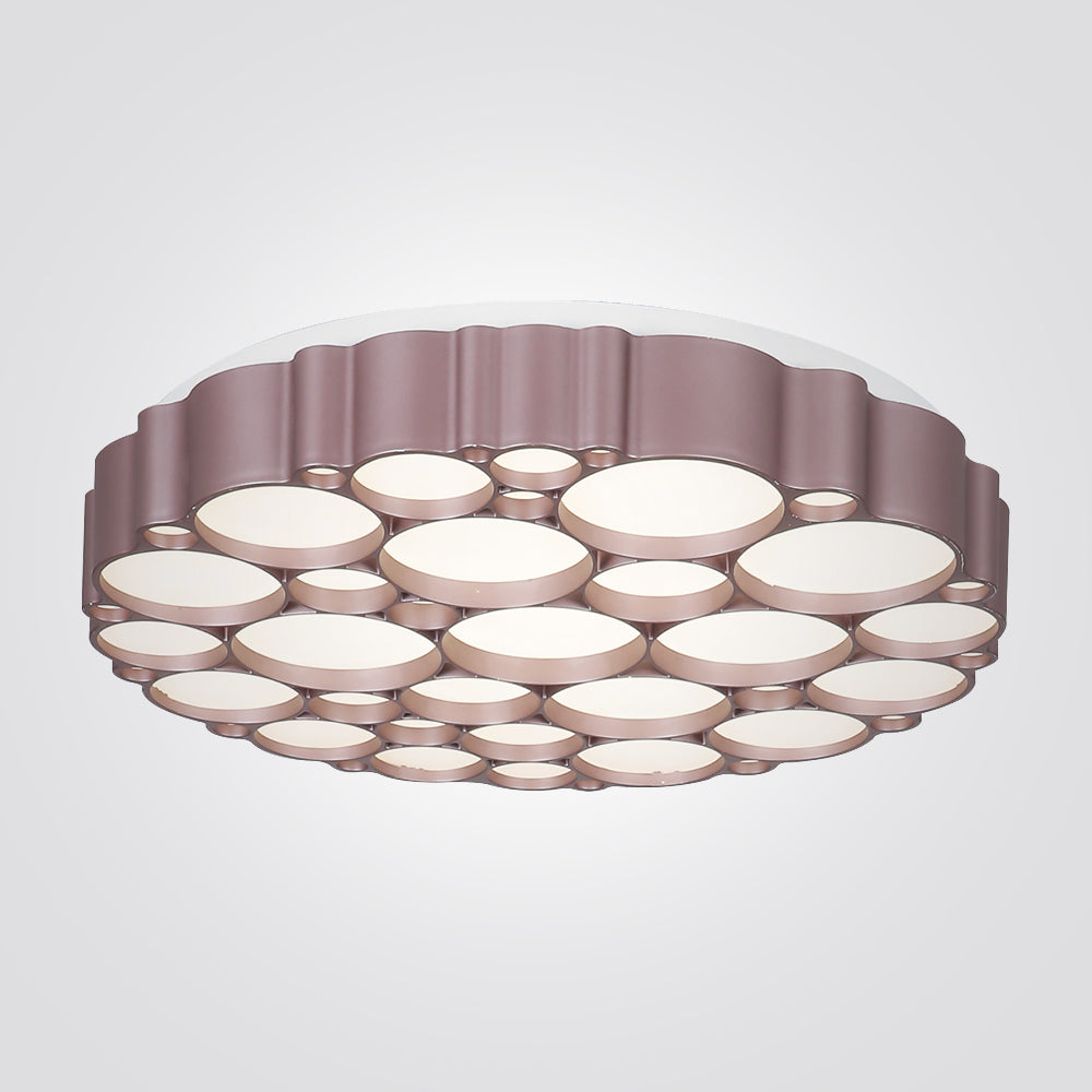 צמוד תקרה ויויאן לד CCT+ שלט Φ50| כרום