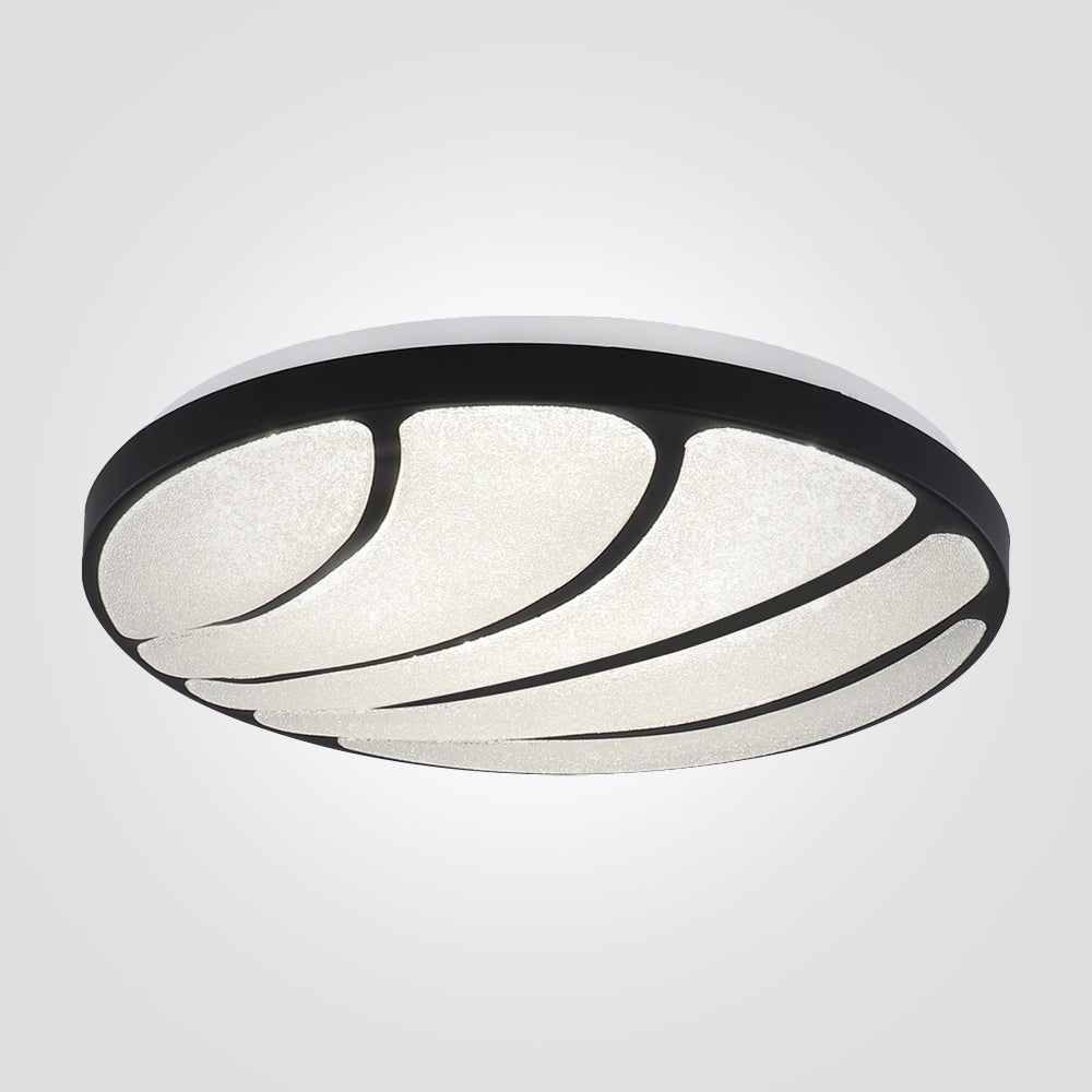 צמוד תקרה אסיל לד CCT+ שלט Φ40| Φ50| שחור