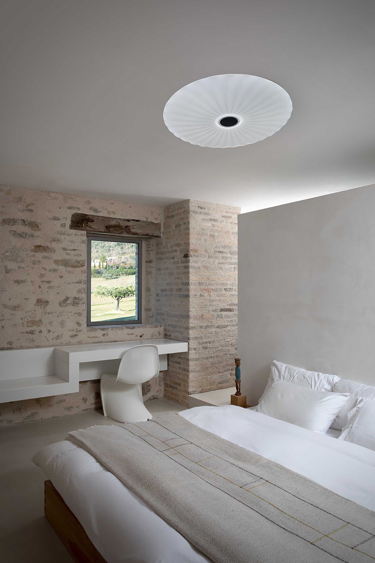 צמוד תקרה לוקא לד CCT+ שלט Φ40| Φ50| לבן