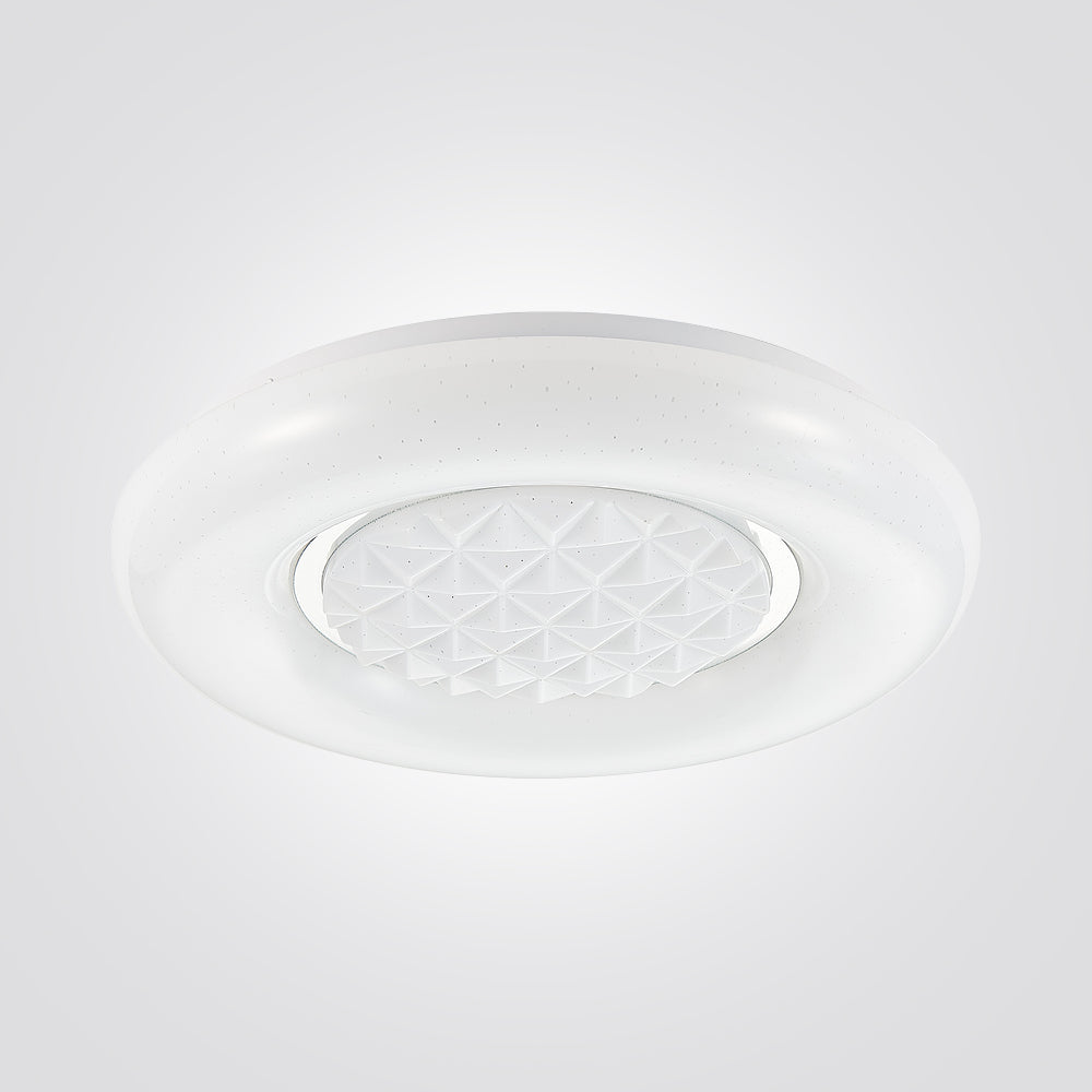 צמוד תקרה חגית לד CCT+ שלט Φ40| Φ50| לבן