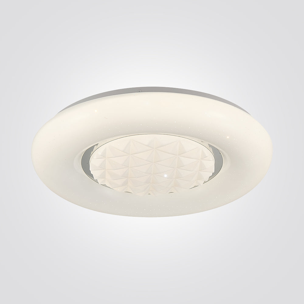 צמוד תקרה חגית לד CCT+ שלט Φ40| Φ50| לבן