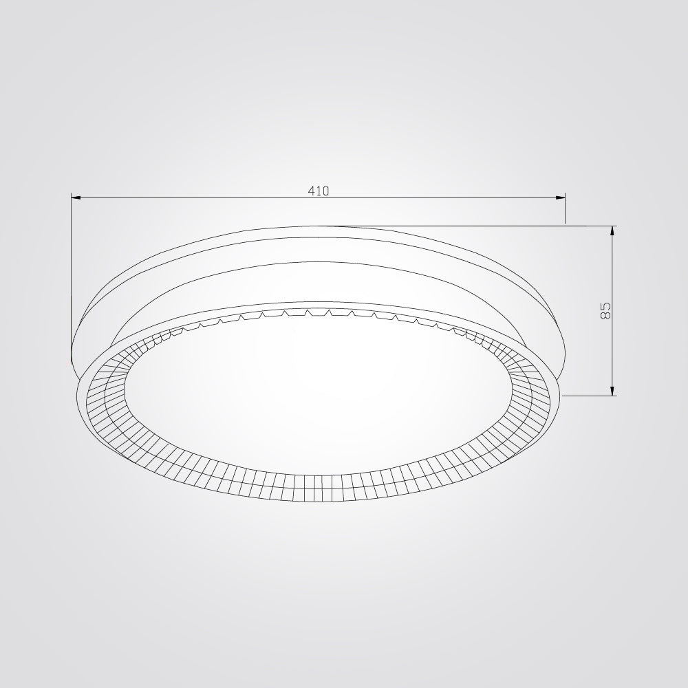 צמוד תקרה טאל לד CCT+ שלט Φ40| Φ50| לבן
