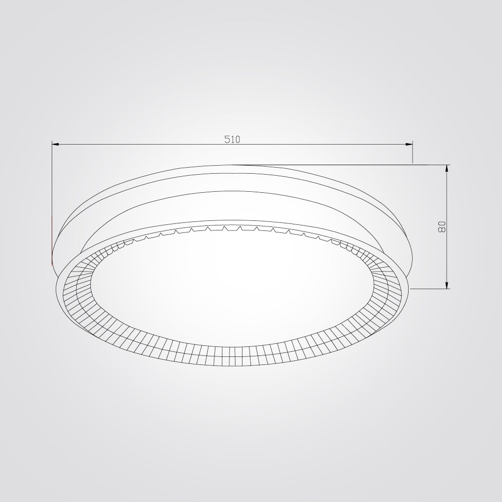 צמוד תקרה טאל לד CCT+ שלט Φ40| Φ50| לבן