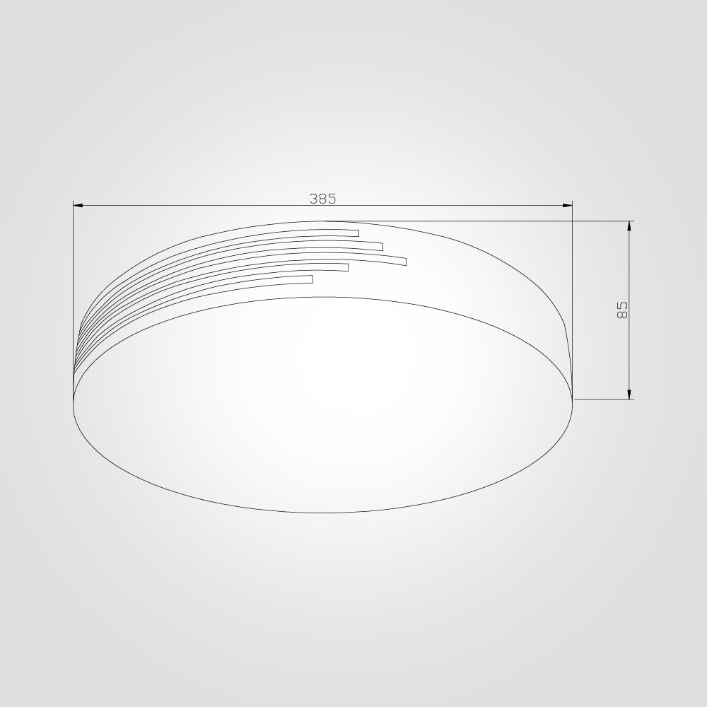 צמוד תקרה מרק לד CCT+ שלט Φ40| Φ50| לבן