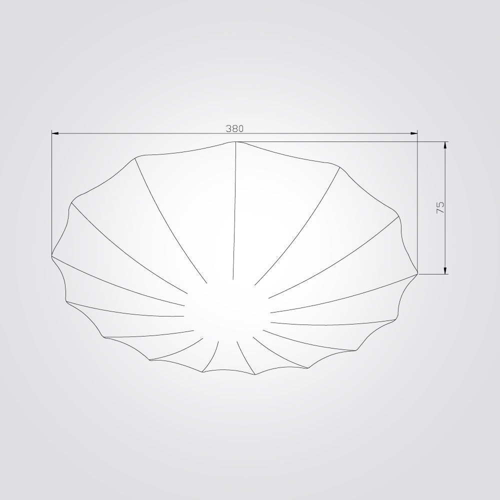 צמוד תקרה איוב לד CCT+ שלט Φ40| Φ50| לבן