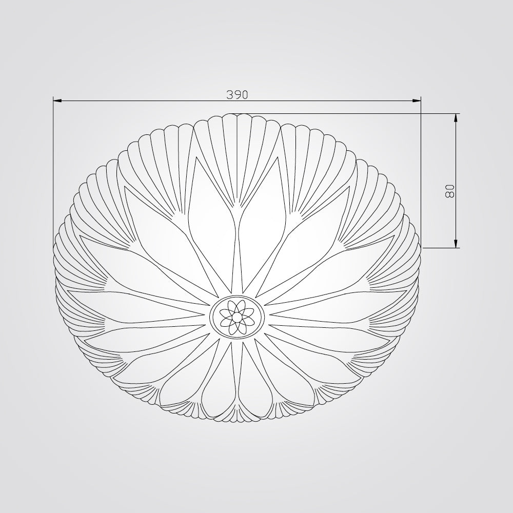 צמוד תקרה ינאי לד CCT+ שלט Φ40| Φ50| לבן