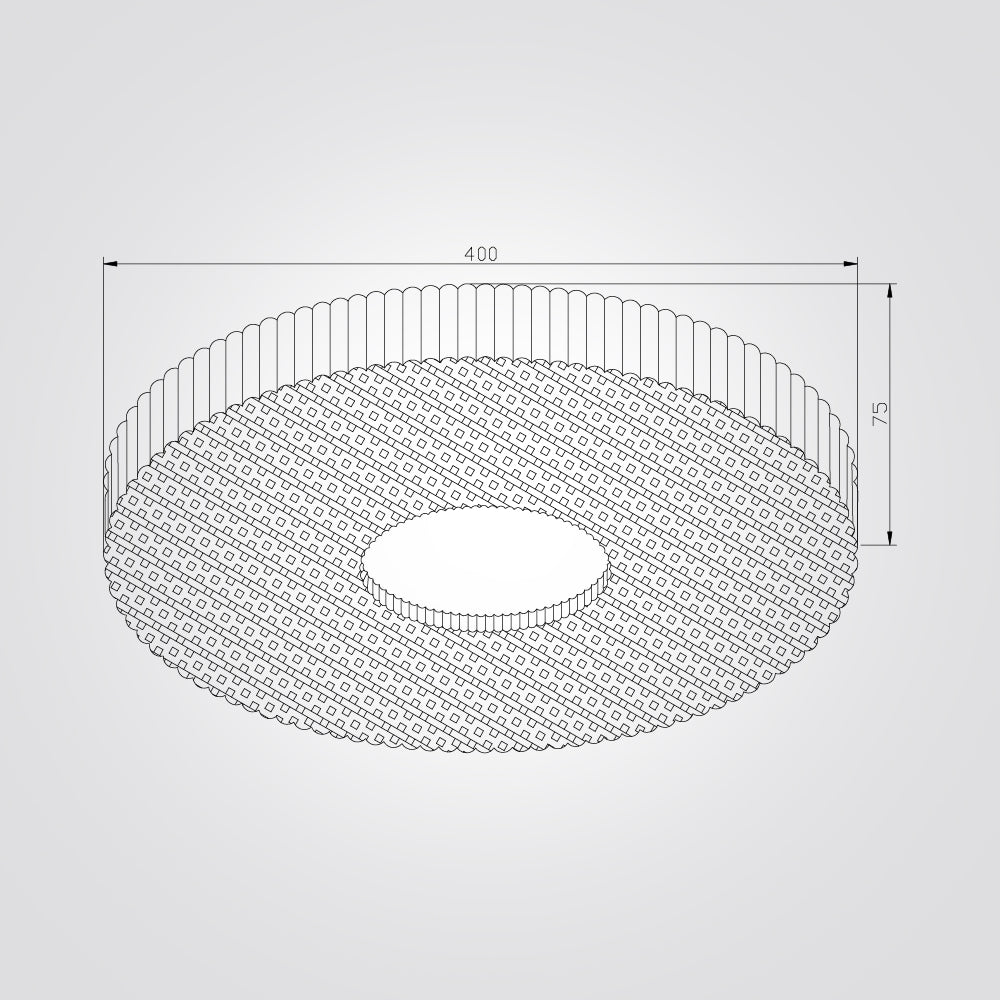 צמוד תקרה אייל לד CCT+ שלט Φ50