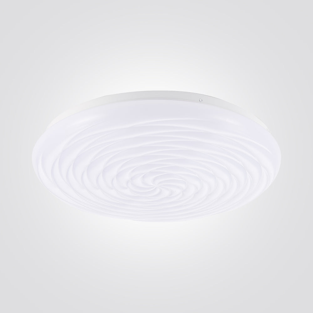 צמוד תקרה באתול לד CCT+ שלט Φ40| Φ50| לבן