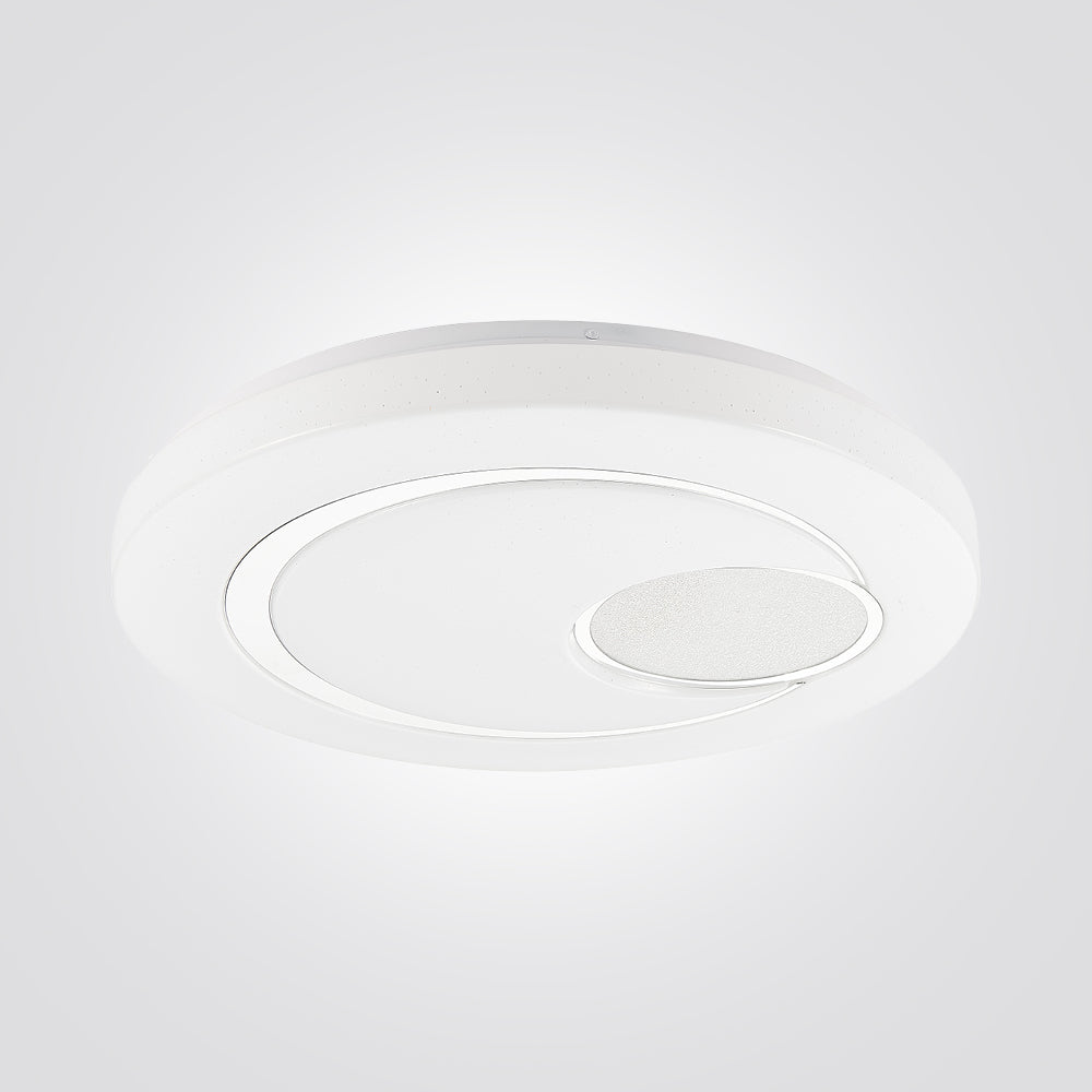 צמוד תקרה פיני לד CCT+ שלט Φ40| Φ50| לבן