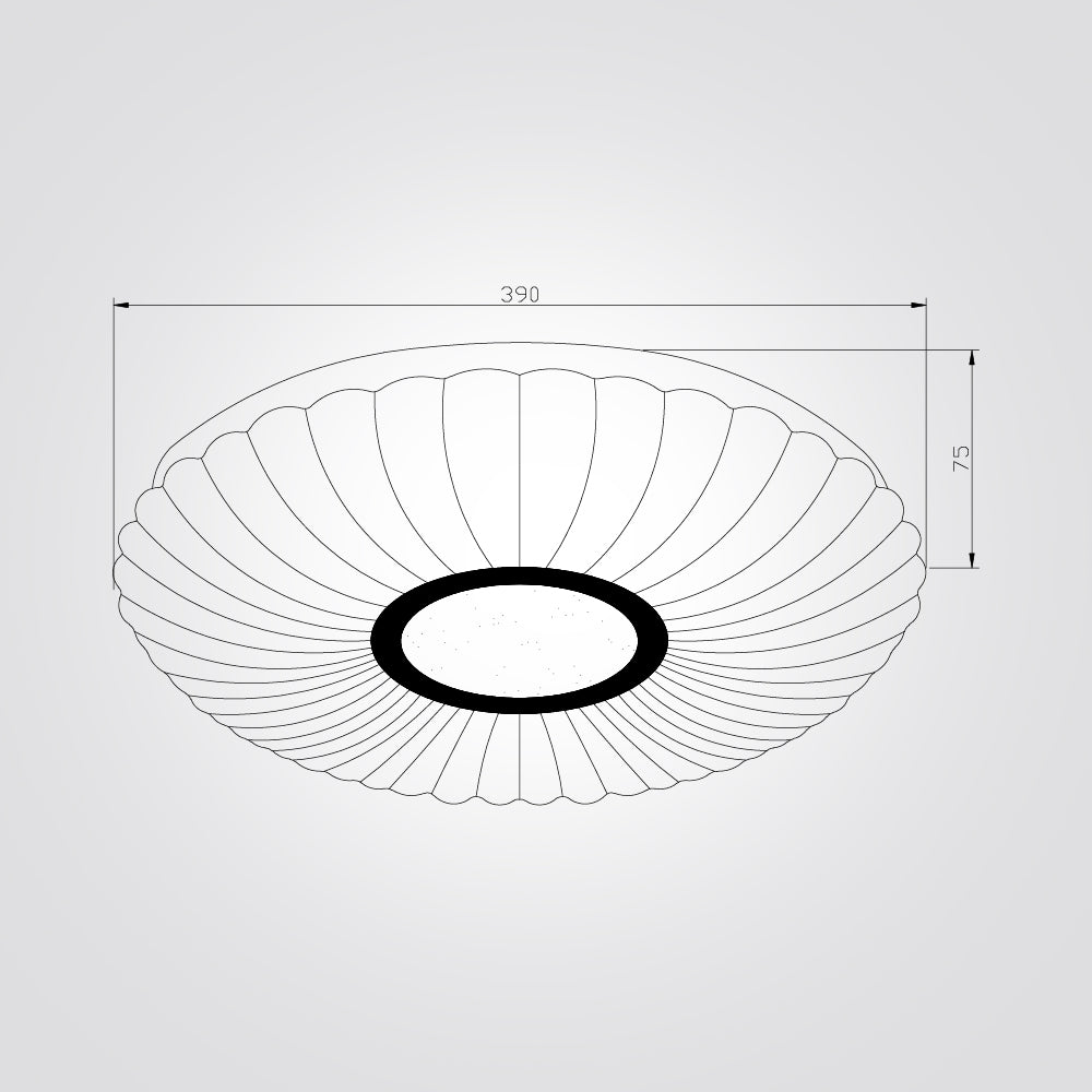 צמוד תקרה סולי לד CCT+ שלט Φ40| Φ50| לבן