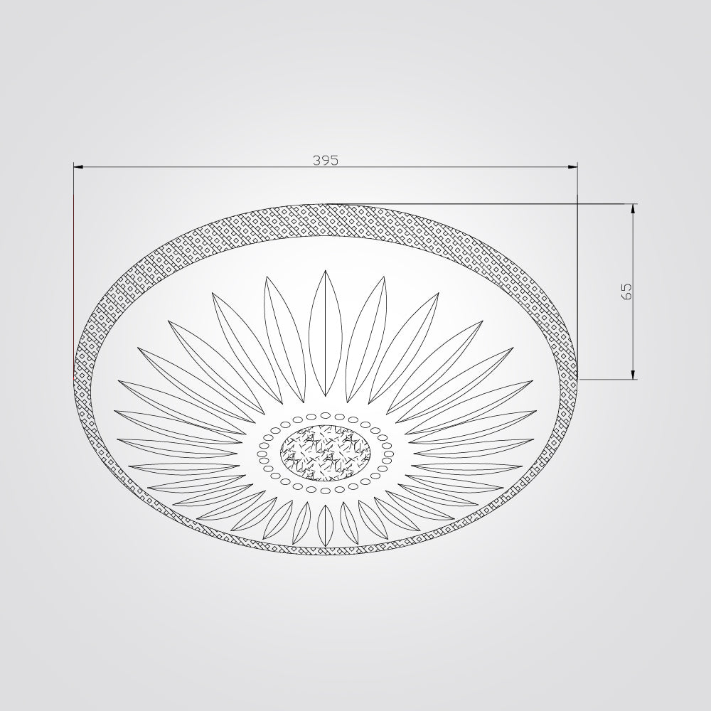 צמוד תקרה נירן לד CCT+ שלט Φ40| Φ50| לבן