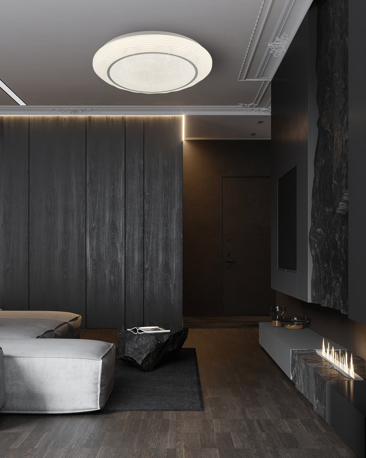 צמוד תקרה קארין לד CCT+ שלט Φ40|Φ50