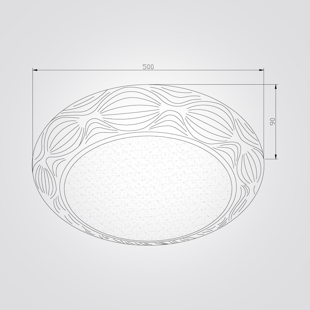 צמוד תקרה קארין לד CCT+ שלט Φ40|Φ50