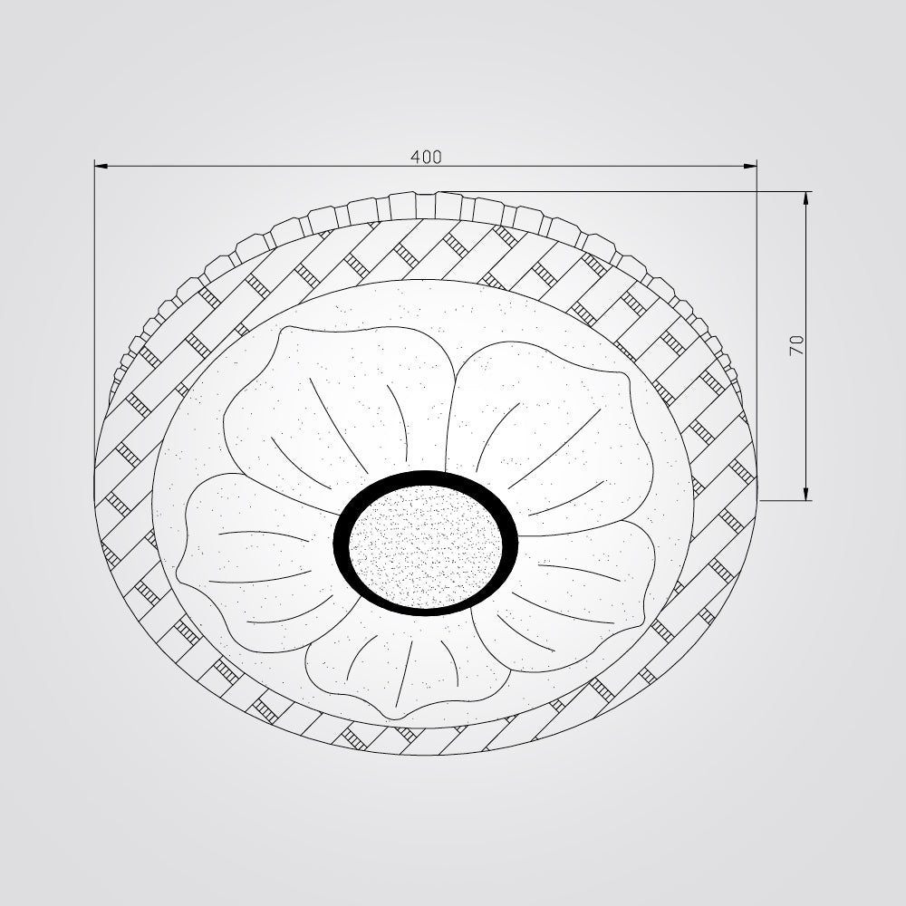 צמוד תקרה יארא לד CCT+ שלט Φ40|Φ50