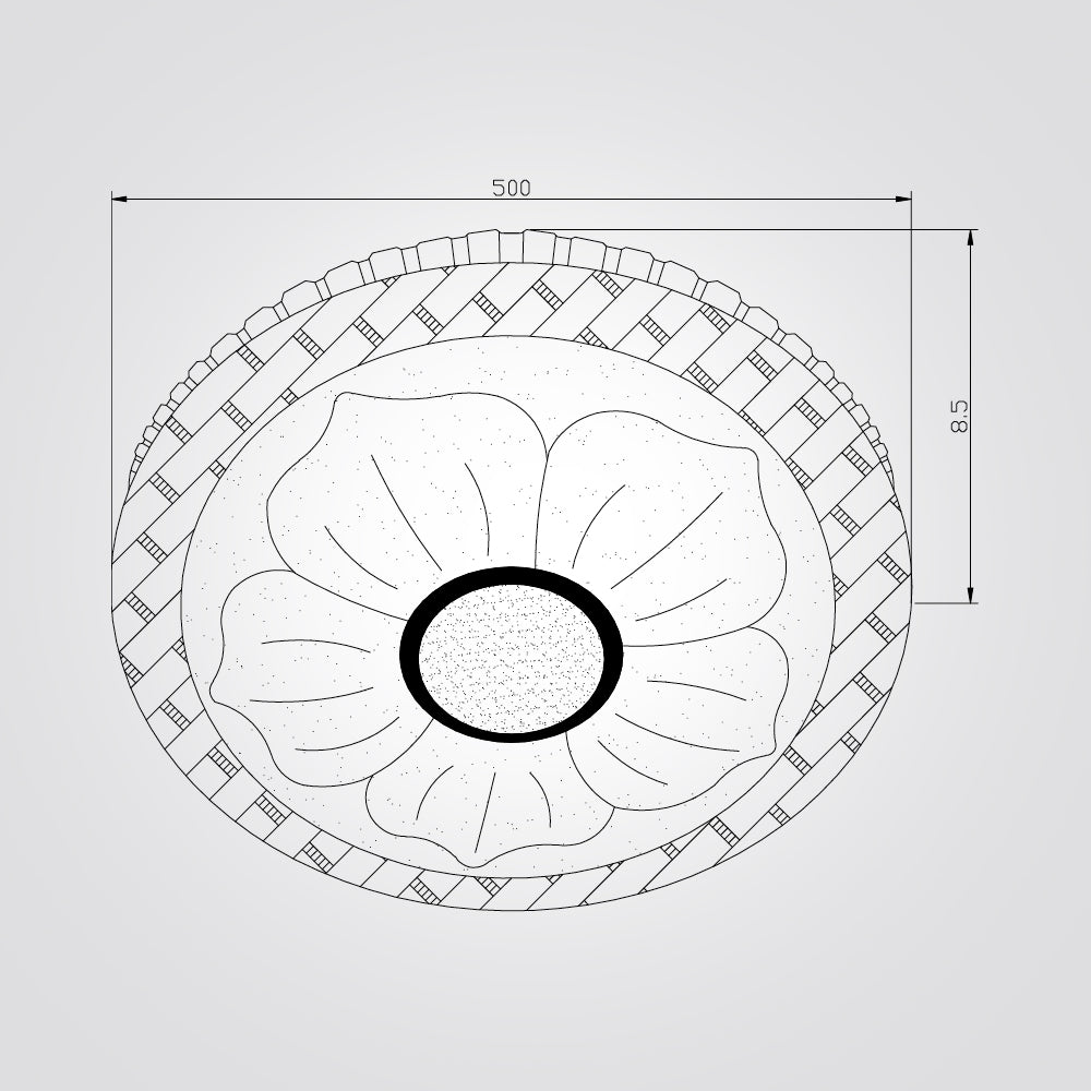 צמוד תקרה יארא לד CCT+ שלט Φ40|Φ50