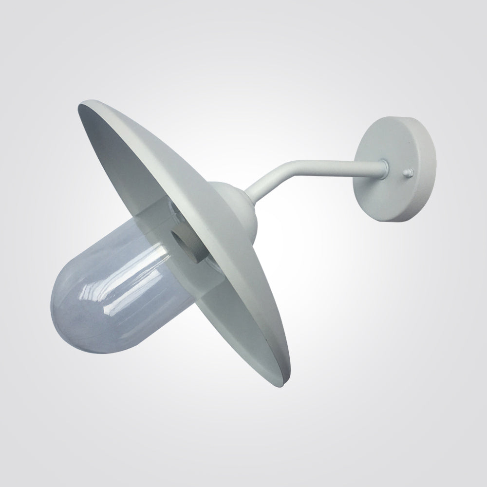 מנורת קיר גינה חוץ בינה| שחור| לבן