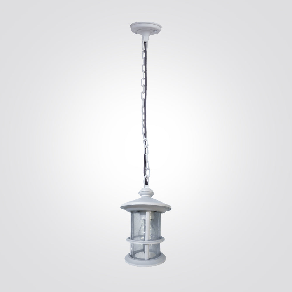 מנורת תלייה חוץ גינה גילה| לבן