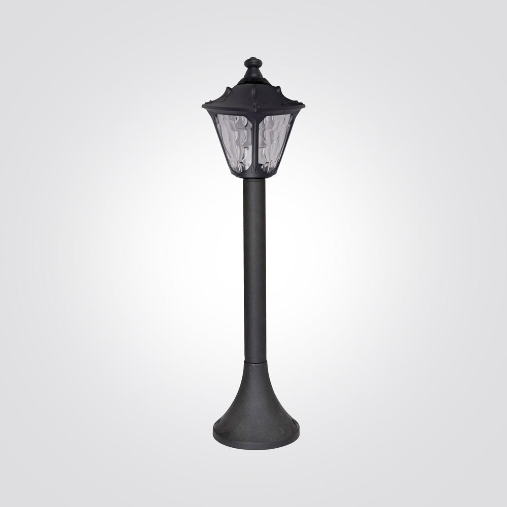 עמוד תאורה חוץ לגינה ניר| שחור