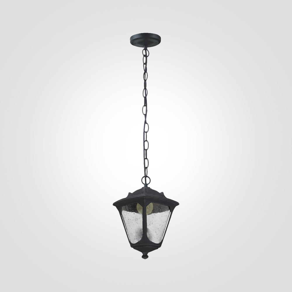 מנורת תלייה חוץ לגינה ניר| שחור