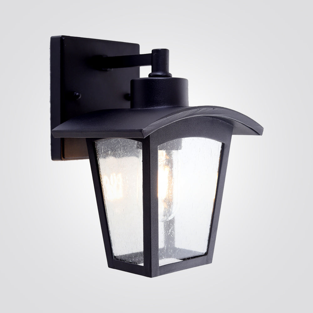 מנורת קיר גינה חוץ נטע| שחור| דגם C