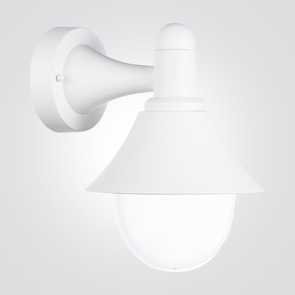 מנורת קיר גינה חוץ הודו| לבן