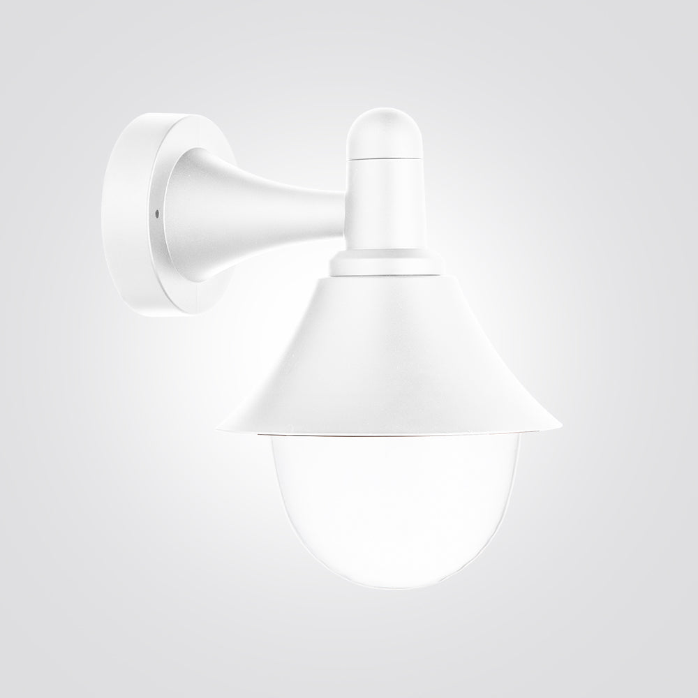 מנורת קיר גינה חוץ הודו| לבן