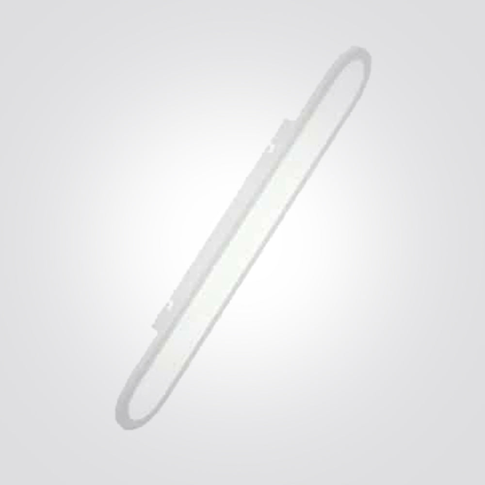 פאנל לד צמוד תקרה מלבני איריס סרקל לד| שחור| לבן| זהב| 73X13ס"מ