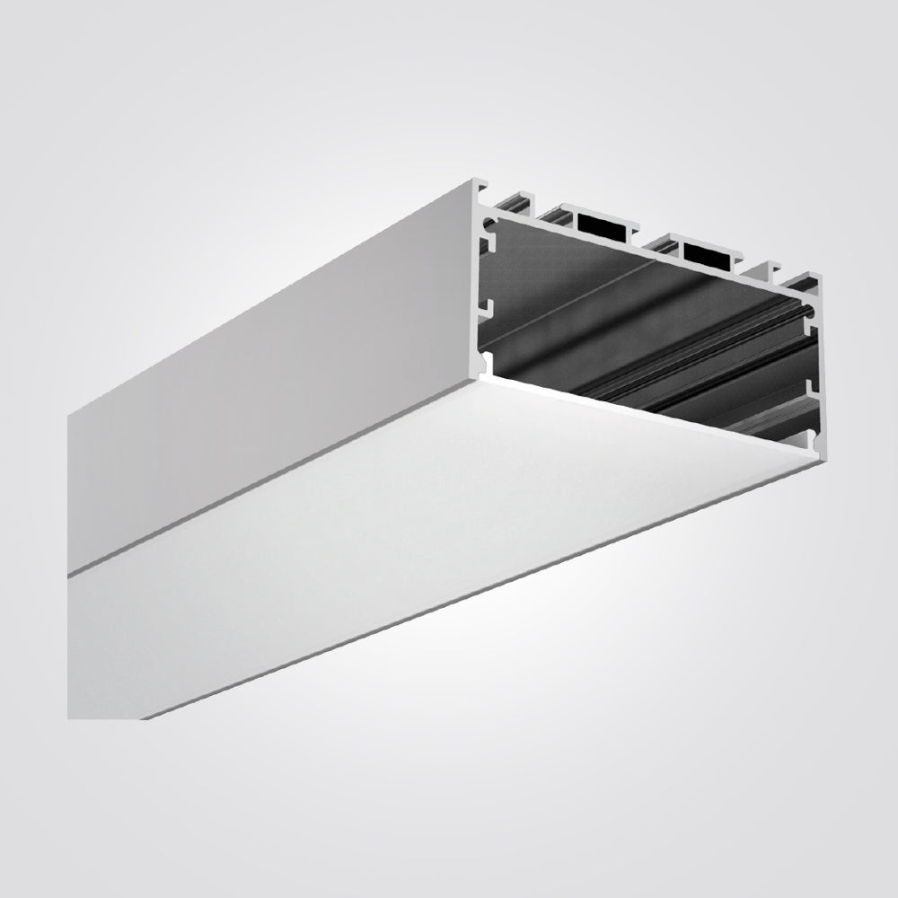פרופיל תאורה אלומיניום חיצוני 75X35MM