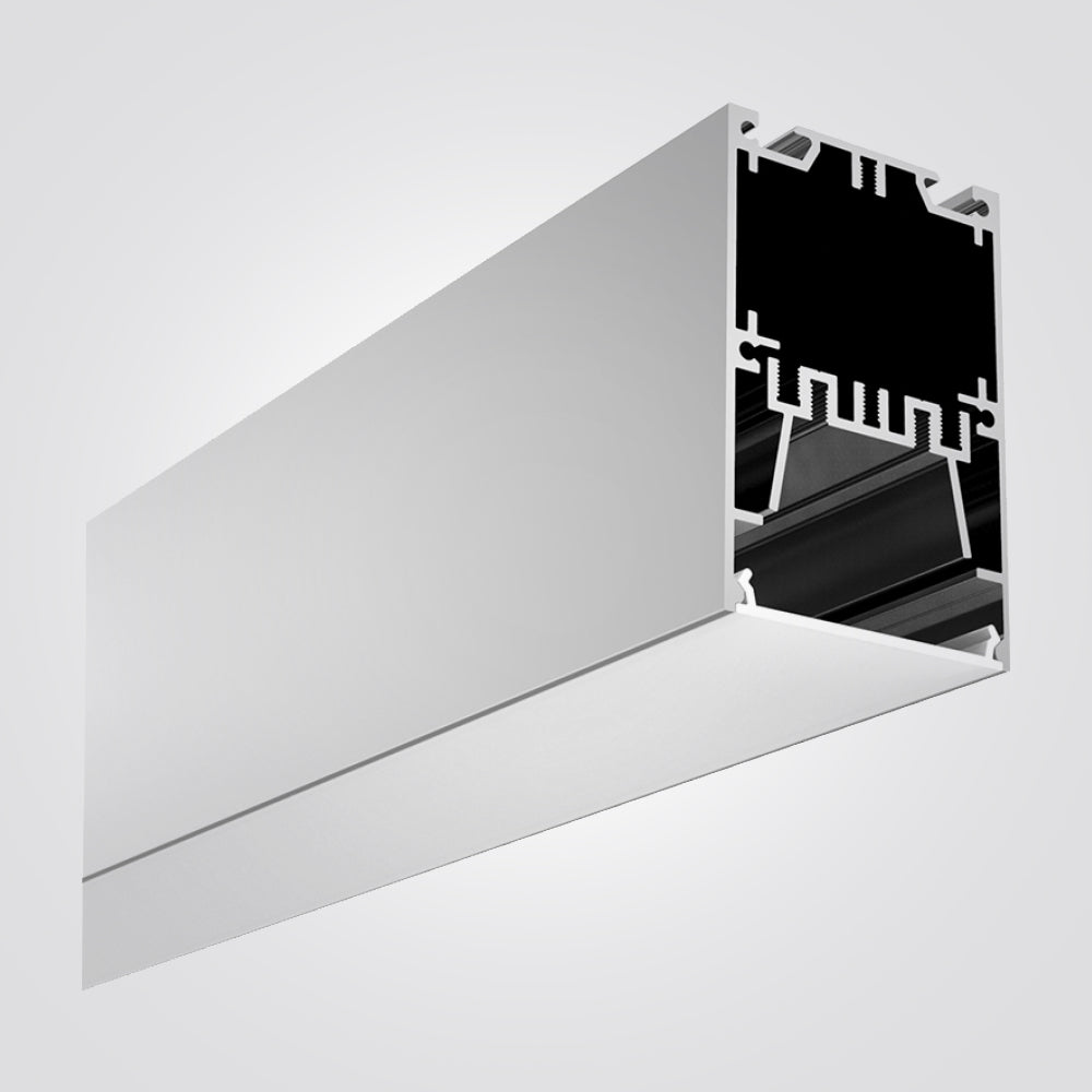 פרופיל תאורה אלומיניום חיצוני 50X75