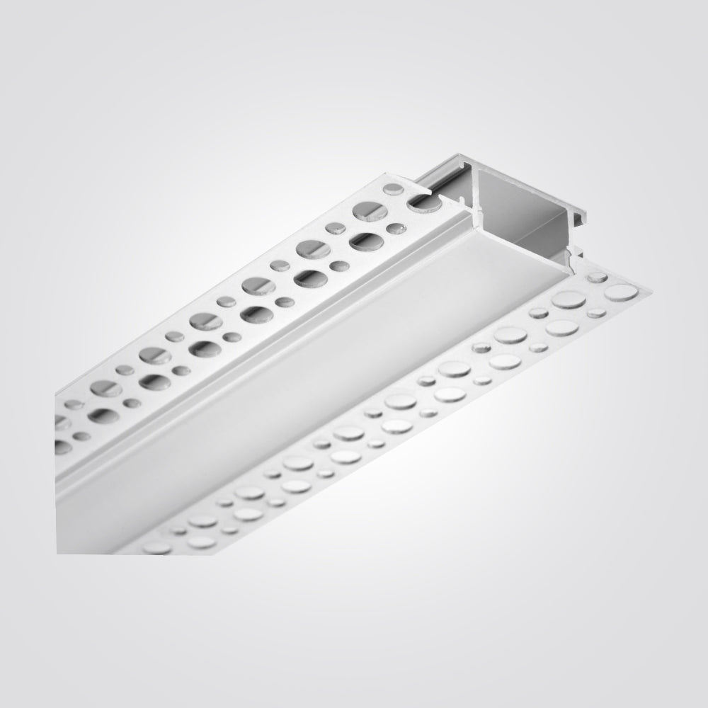 פרופיל תאורה אלומיניום שקוע טרימלס 61.5X14MM