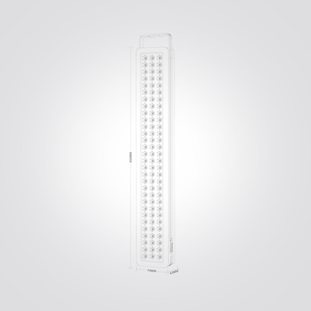 תאורת חירום לד נטענת עוצמה גבוהה