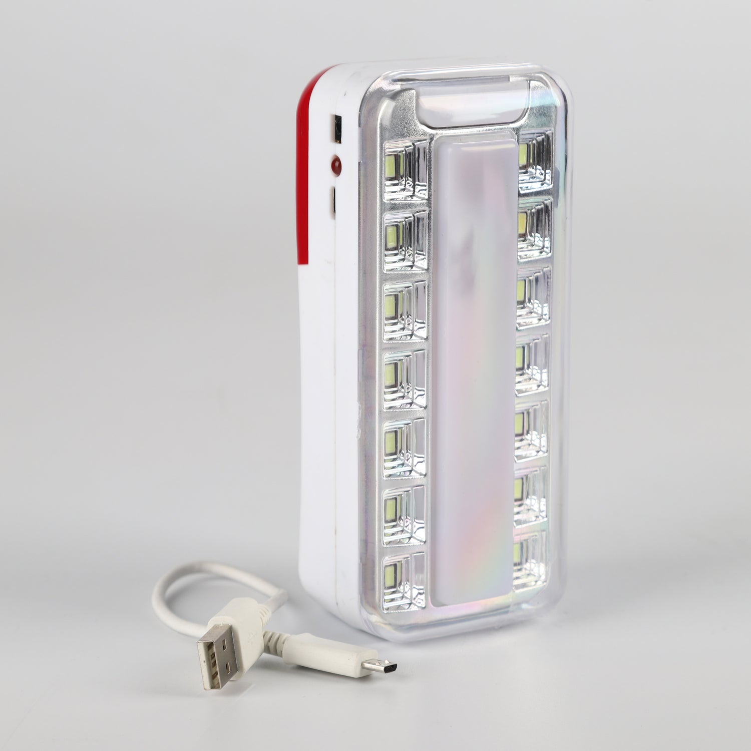 מנורת חירום למא (14+12LED) עם כבל USB