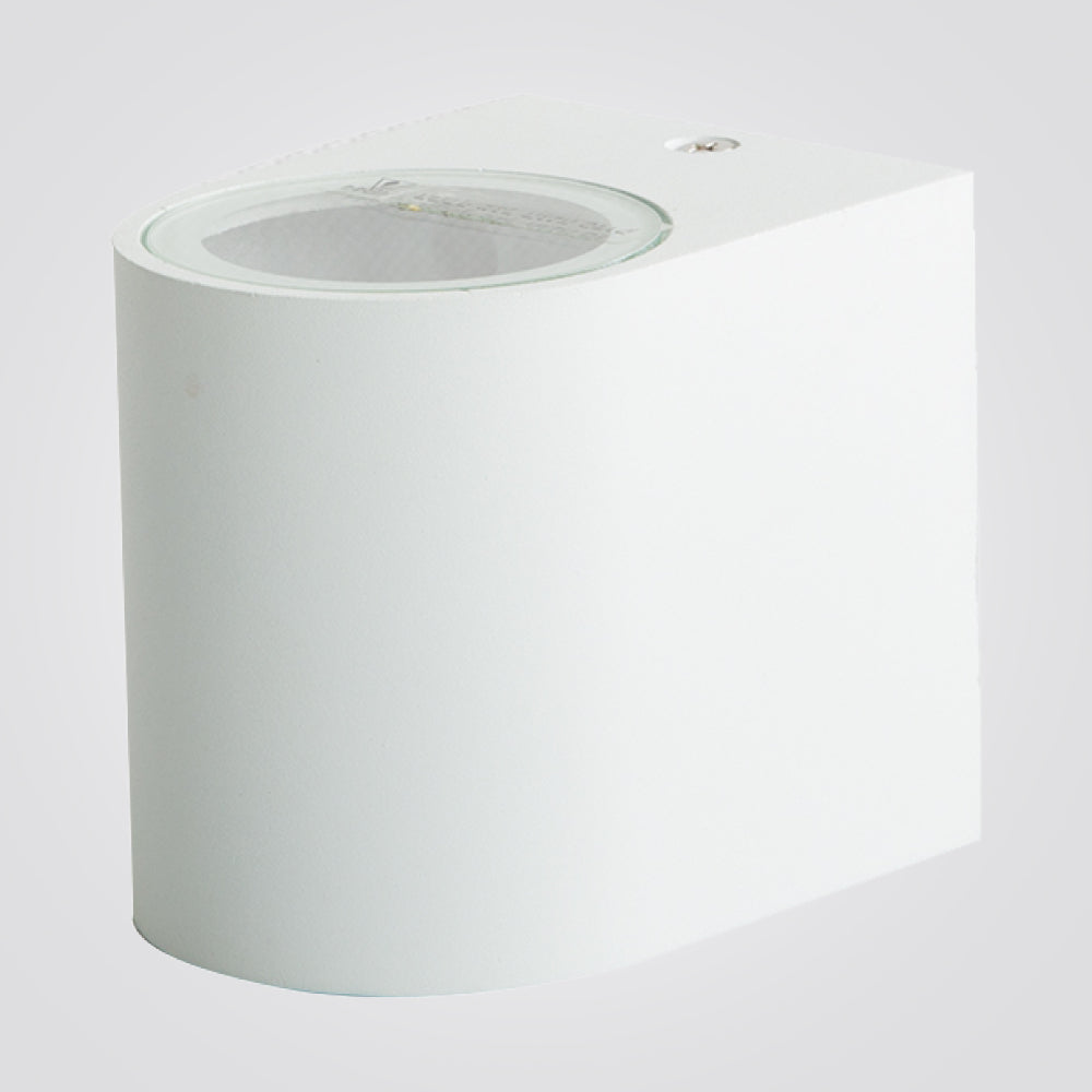 מנורת קיר גינה חוץ דאון טד שחור| לבן| אפור| GU10