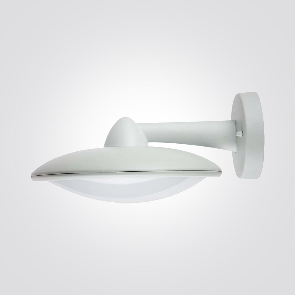 מנורת קיר גינה חוץ לד נורית | לבן