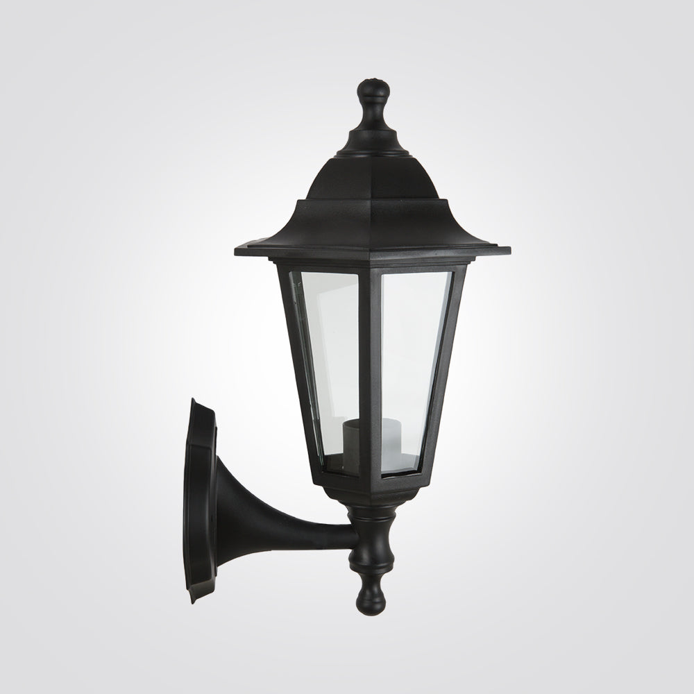 מנורת קיר גינה חוץ עידו| שחור| לבן