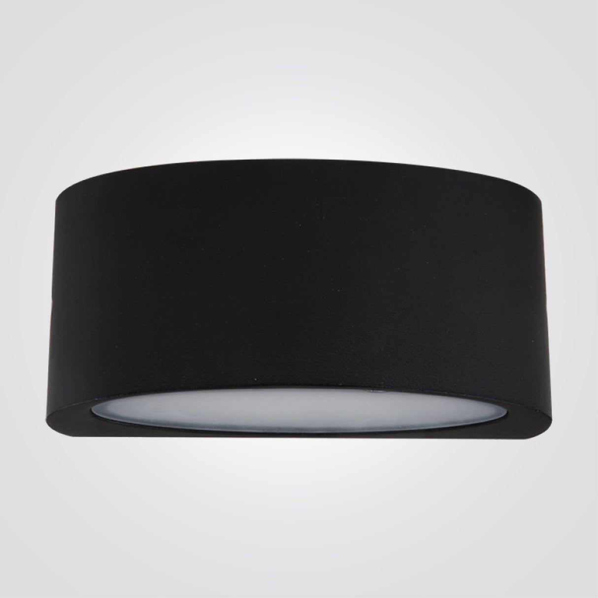 מנורת קיר גינה חוץ אפ-דאון לד לוי שחור