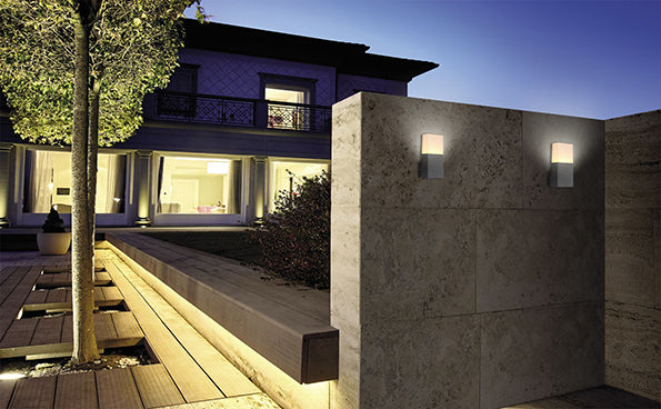 מנורת קיר גינה חוץ לד אפרת | שחור