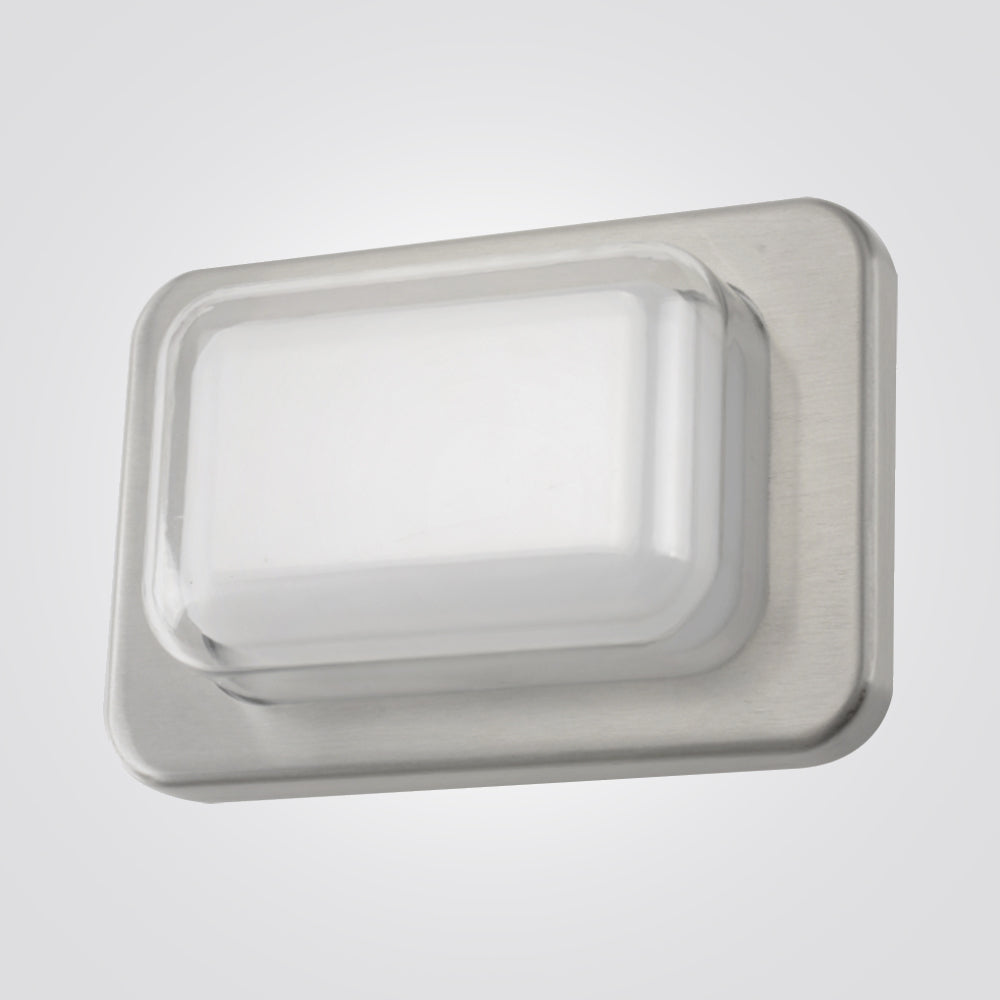 מנורת קיר גינה חוץ לד אפרת | אפור|דגם B