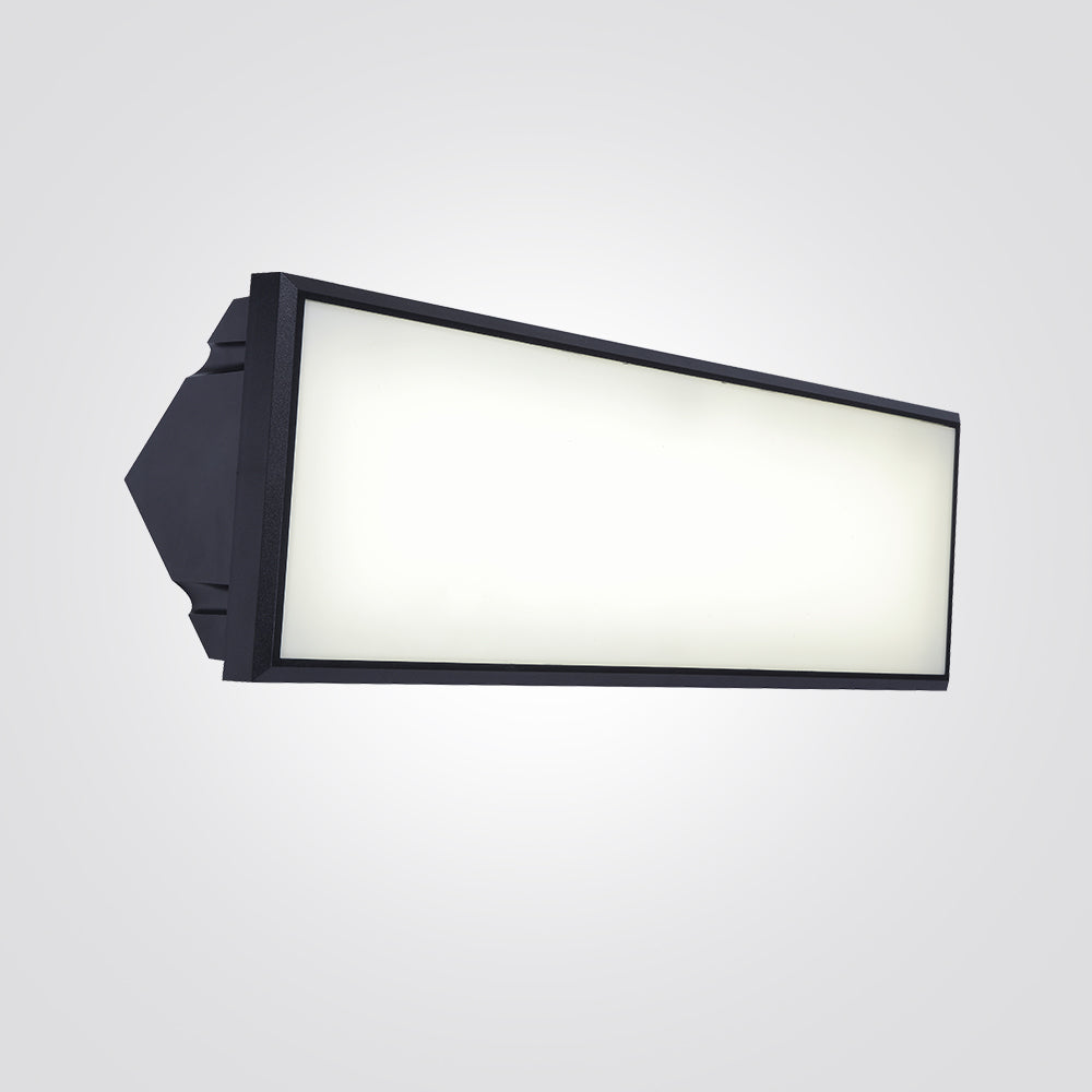 מנורת קיר גינה חוץ לד רוז 60W| שחור