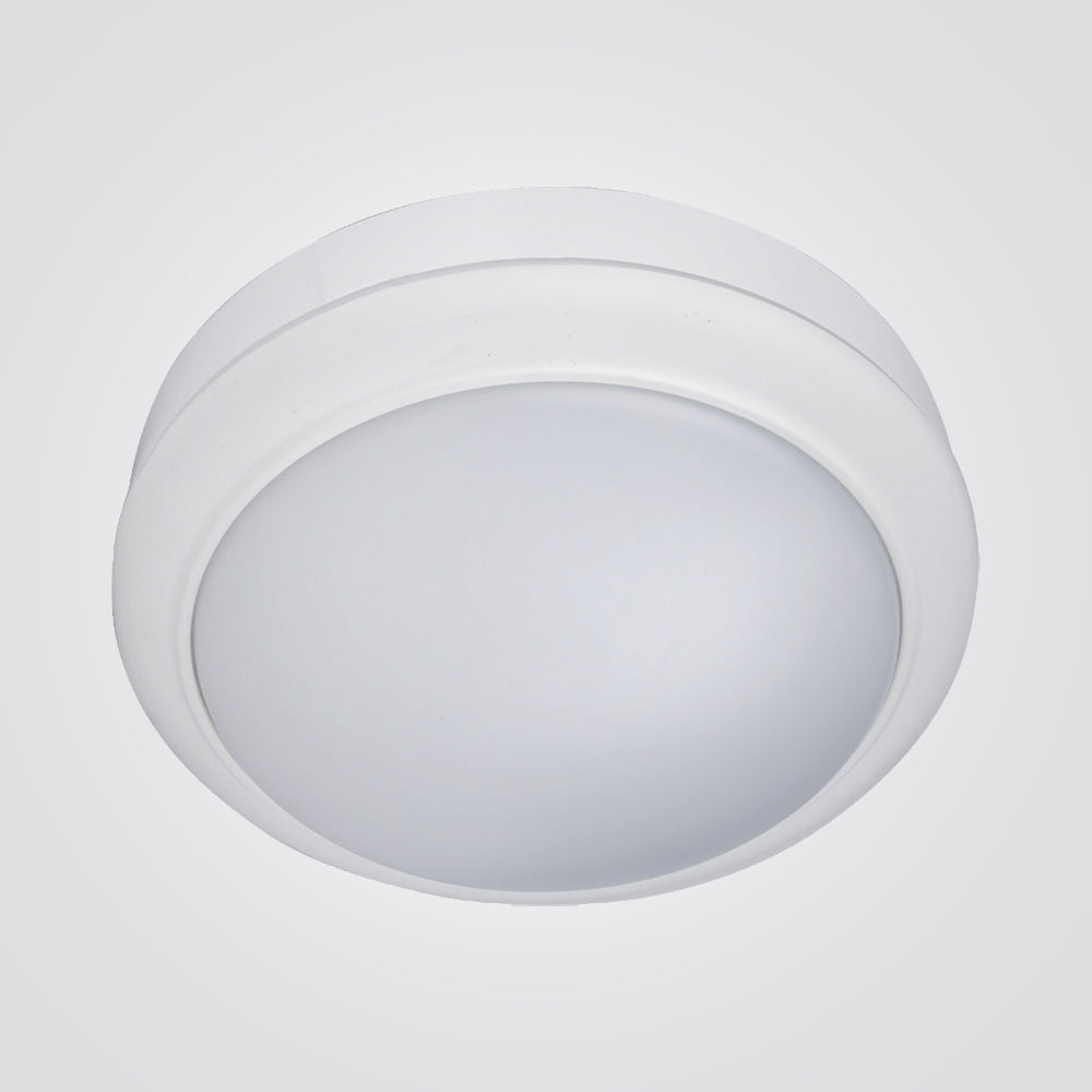 צמוד תקרה שושנה מוגן מים 15W| לבן| IP54| Φ18