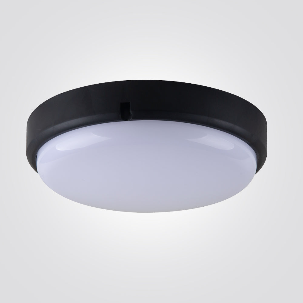 צמוד תקרה דוריה מוגן מים 24W| שחור|לבן| IP54| Φ23
