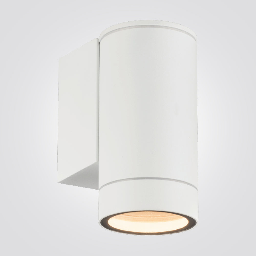 מנורת קיר גינה חוץ דאון לד תאמי שחור| לבן