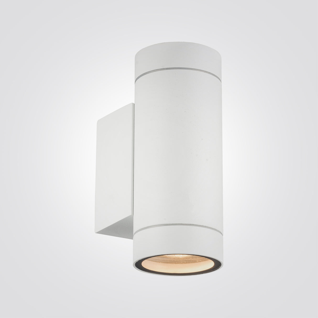 מנורת קיר גינה חוץ אפ-דאון לד תאמי שחור| לבן