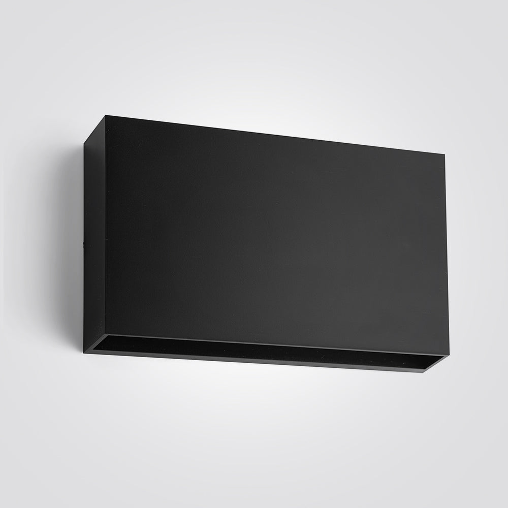 מנורת קיר גינה חוץ דאון לד ביבו שחור| פליז