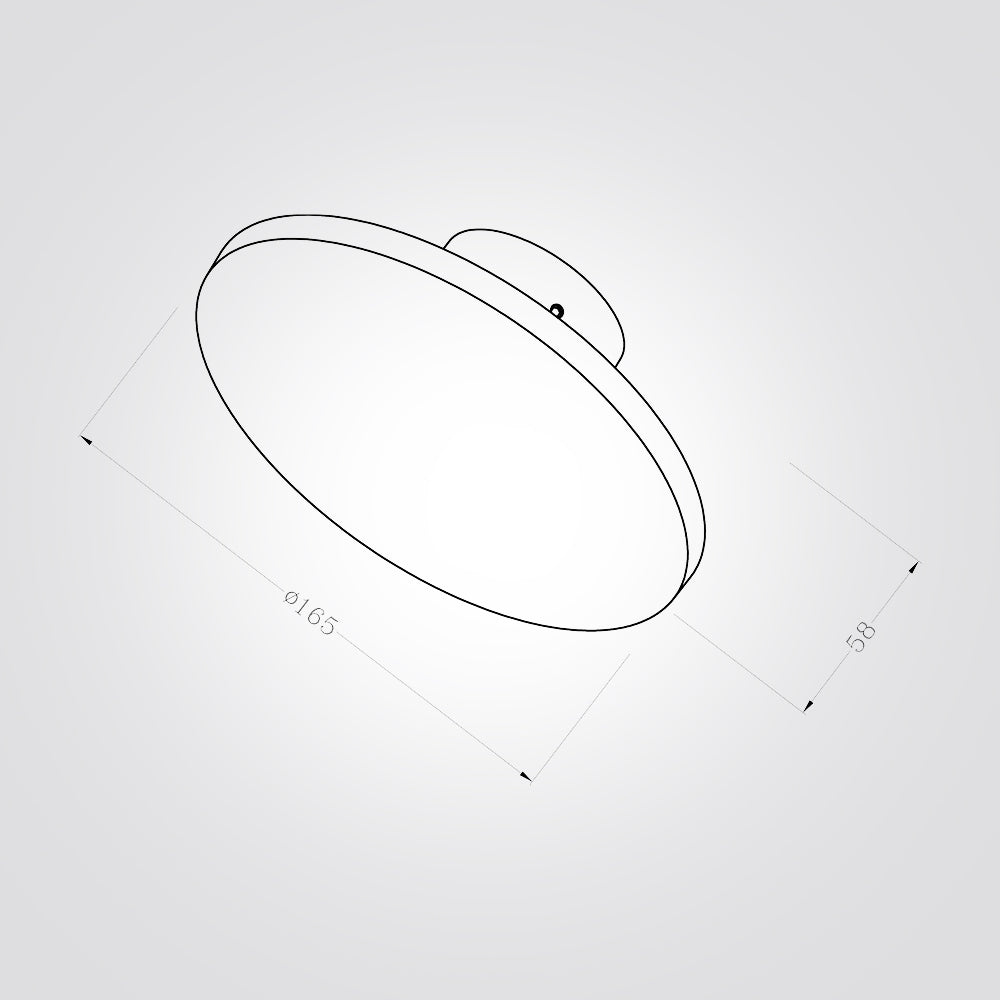 מנורת קיר גינה חוץ פילא| שחור| IP54