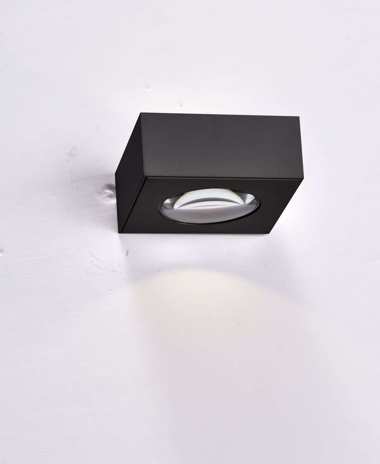 מנורת קיר גינה חוץ אפ-דאון לד גווד| שחור