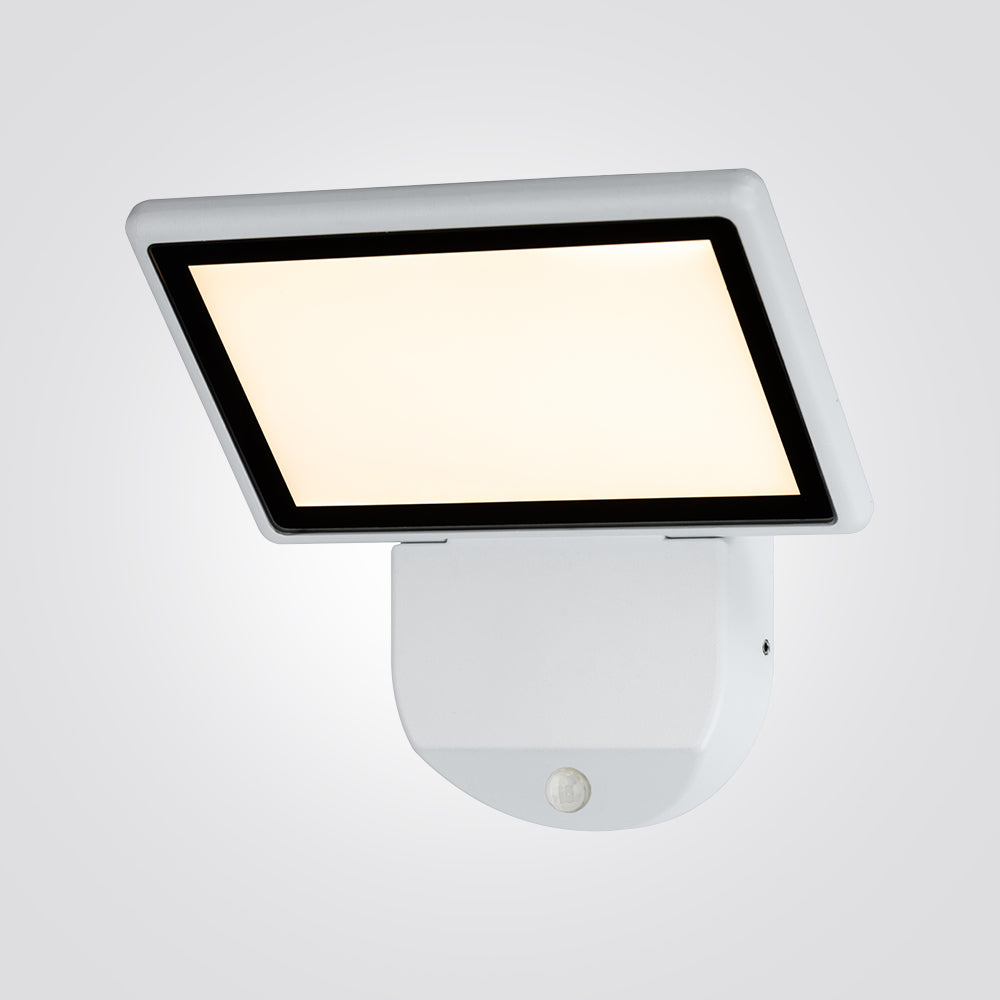 מנורת קיר חוץ מיטו חיישן תנועה מובנה 19W| שחור|אפור| לבן