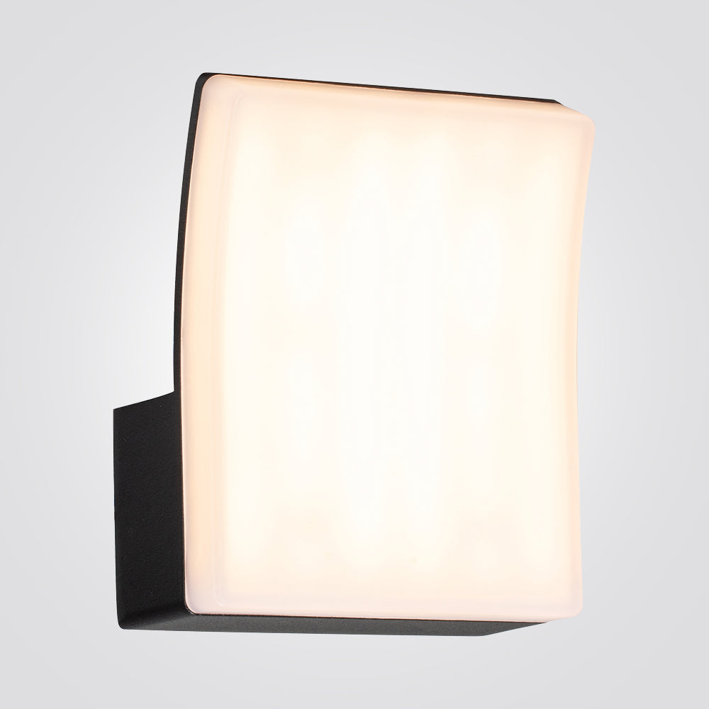 מנורת קיר חוץ לוצרן 3W| שחור|IP65